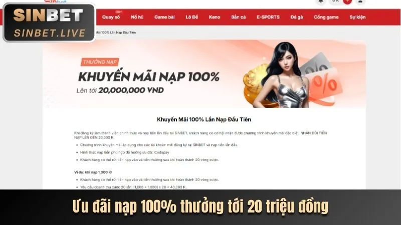 Khuyến mãi chào mừng người chơi mới với tiền thưởng lớn tại 789bet